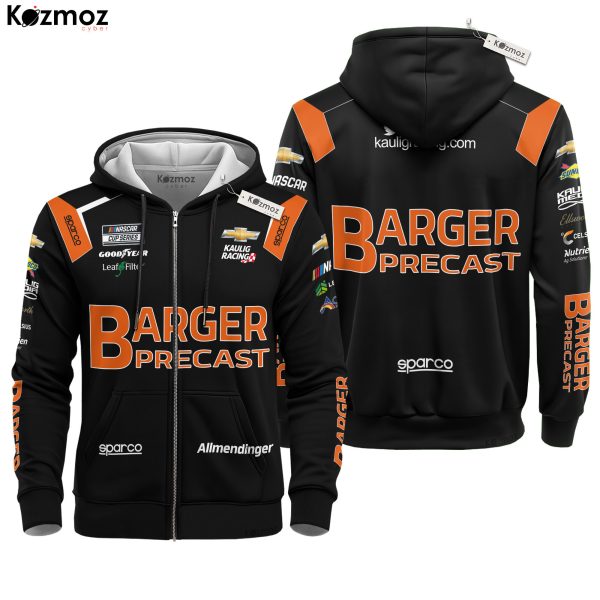 AJ Allmendinger Racing Suit Barger Precast 2023 Collection - NASCAR Racing Team - 8