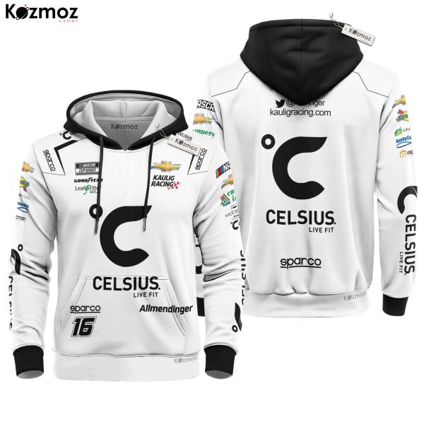 AJ Allmendinger Racing Suit Celsius 2024 Collection - NASCAR Racing Team - 7