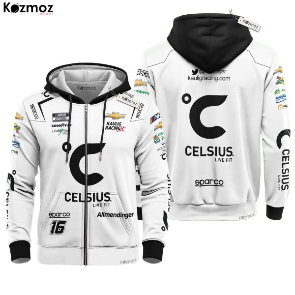 AJ Allmendinger Racing Suit Celsius 2024 Collection - NASCAR Racing Team - 8