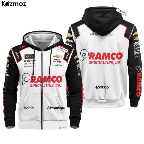 AJ Allmendinger Racing Suit Ramco 2021 Collection - NASCAR Racing Team - 8