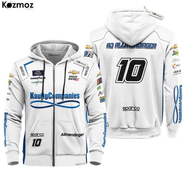 AJ Allmendinger Racing Suit Xfinity Series 2023 Collection - NASCAR Racing Team - 8