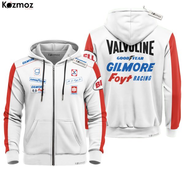AJ Foyt Race Suit Uniform Gilmore 1982 - NASCAR Racing Team - 9