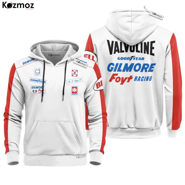 AJ Foyt Race Suit Uniform Gilmore 1982 - NASCAR Racing Team - 8