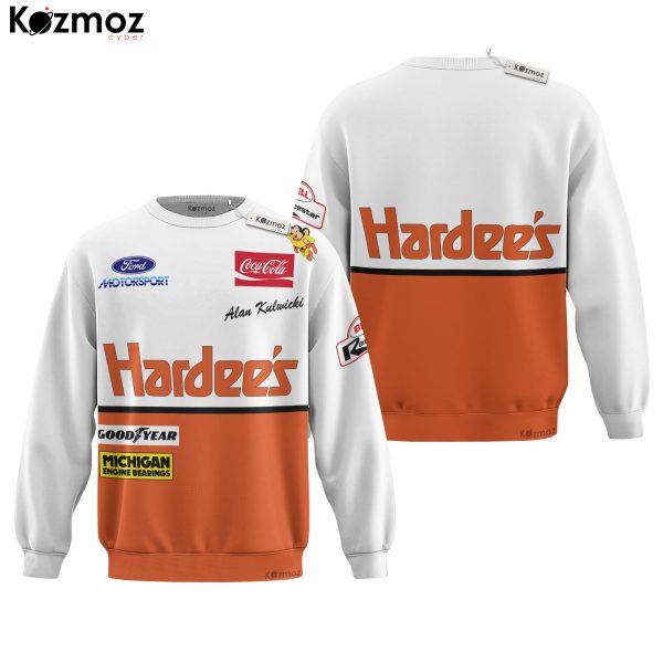 Alan Kulwicki Racing Suit Hardee 1993 Collection - NASCAR Racing Team - 9