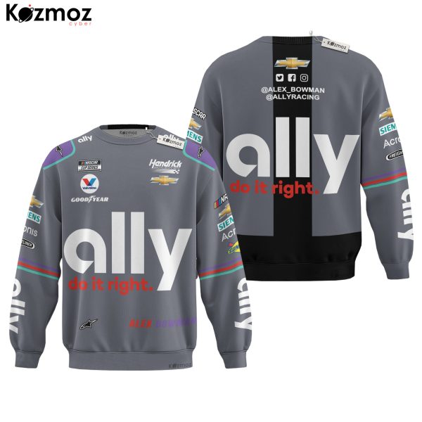 Alex Bowman Racing Suit Ally 2022 Collection - NASCAR Racing Team - 9