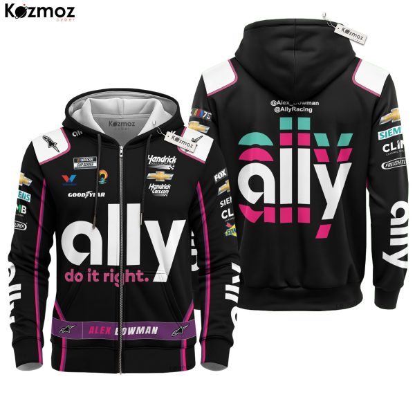 Alex Bowman Racing Suit Ally 2023 Collection - NASCAR Racing Team - 18