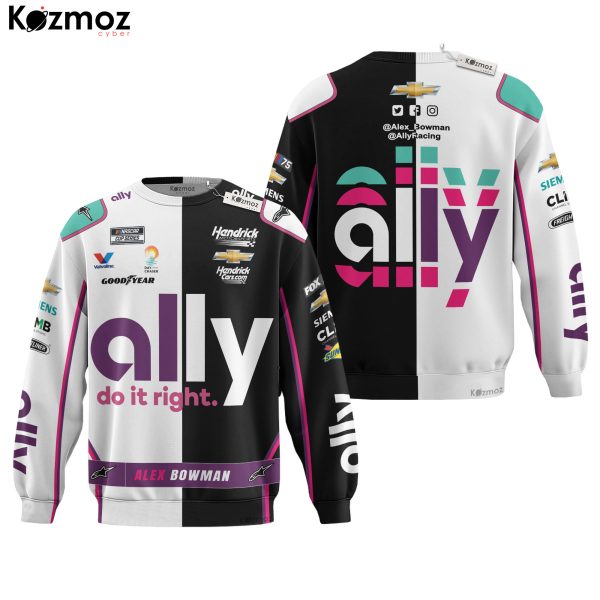 Alex Bowman Racing Suit Ally 2023 Collection - NASCAR Racing Team - 14