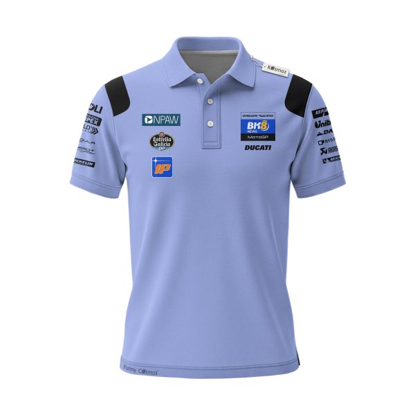 Alex Marquez #73 Gresini Racing Custom Polo Shirt - 6