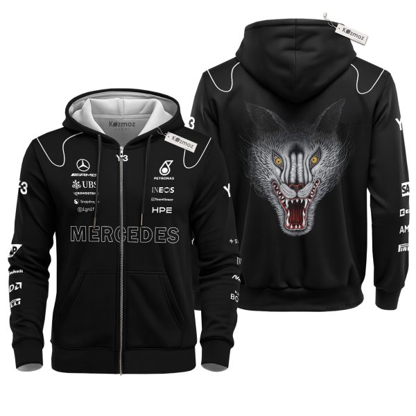 AMG Mer Y-3 Wolf F1 Team 2026 Costume Racing Suit - 9
