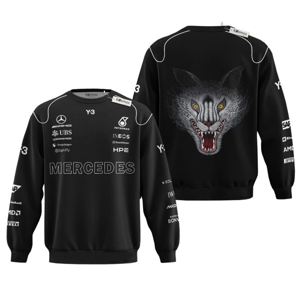 AMG Mer Y-3 Wolf F1 Team 2026 Costume Racing Suit - 10