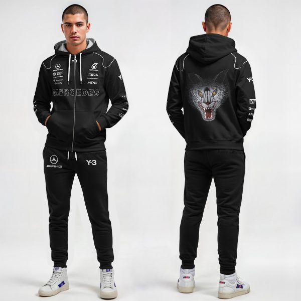 AMG Mer Y-3 Wolf F1 Team 2026 Costume Racing Suit - 7