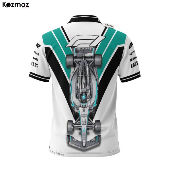 AMG Petronas 2025 Racing Polo Shirt Polo Team - 8