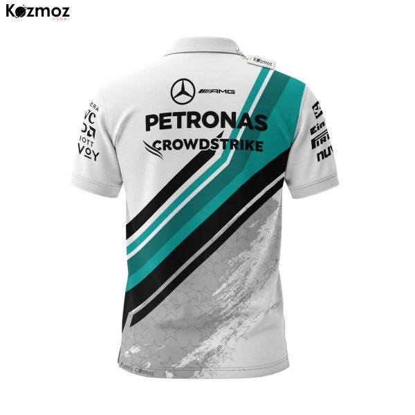 AMG Petronas 2025 Racing Polo Shirt Themed Polo Team - 6