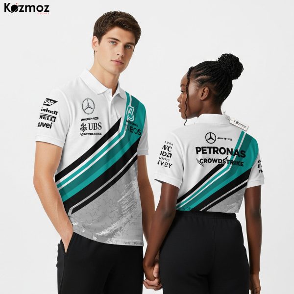 AMG Petronas F1 Polo Shirt Pack - Merc Team Bundle Gift - 11