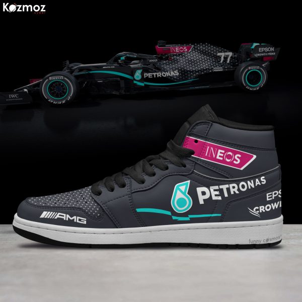 AMG Petronas Lewis Hamilton Custom Shoes Black Arrows Livery W11 Racing Shoes - 6