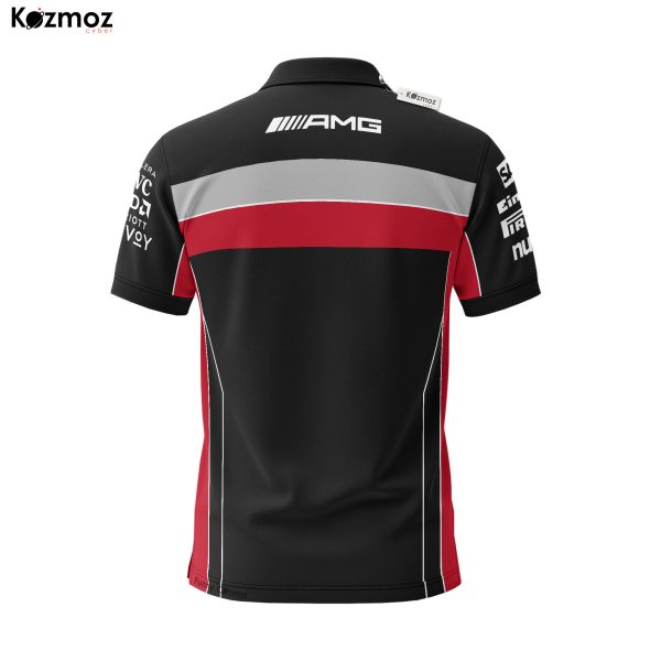 AMG Petronas Racing Shirt Polo - Motorsport Fans Gear Tee - 8
