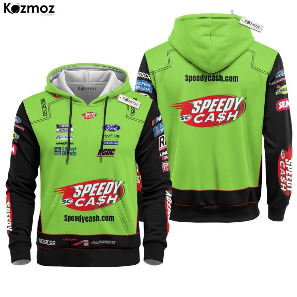 Anthony Alfredo Racing Costume 2022 Speedy Cash Collection - Our Motorsports NASCAR Racing Team - 7