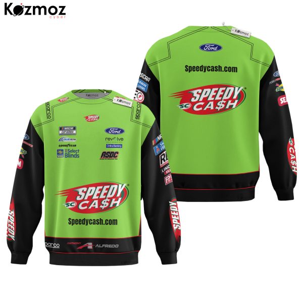 Anthony Alfredo Racing Costume 2022 Speedy Cash Collection - Our Motorsports NASCAR Racing Team - 9
