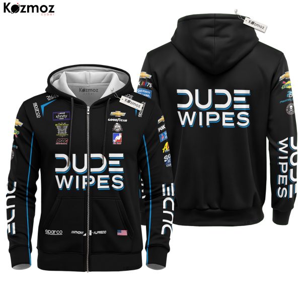 Anthony Alfredo Racing Suit Racing Costume Dude Wipes 2023 Collection - BJ McLeod Motorsports NASCAR Racing Team - 8