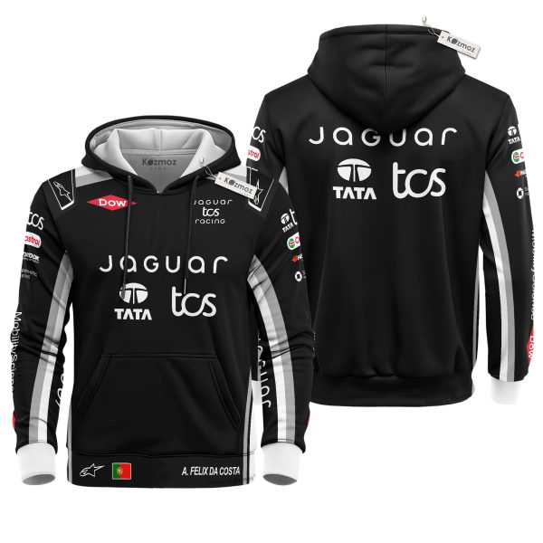 Antonio Felix da Costa Jaguar TCS Formula E Racing Hoodie Costume Racing Suit - 8