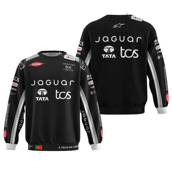 Antonio Felix da Costa Jaguar TCS Formula E Racing Hoodie Costume Racing Suit - 10