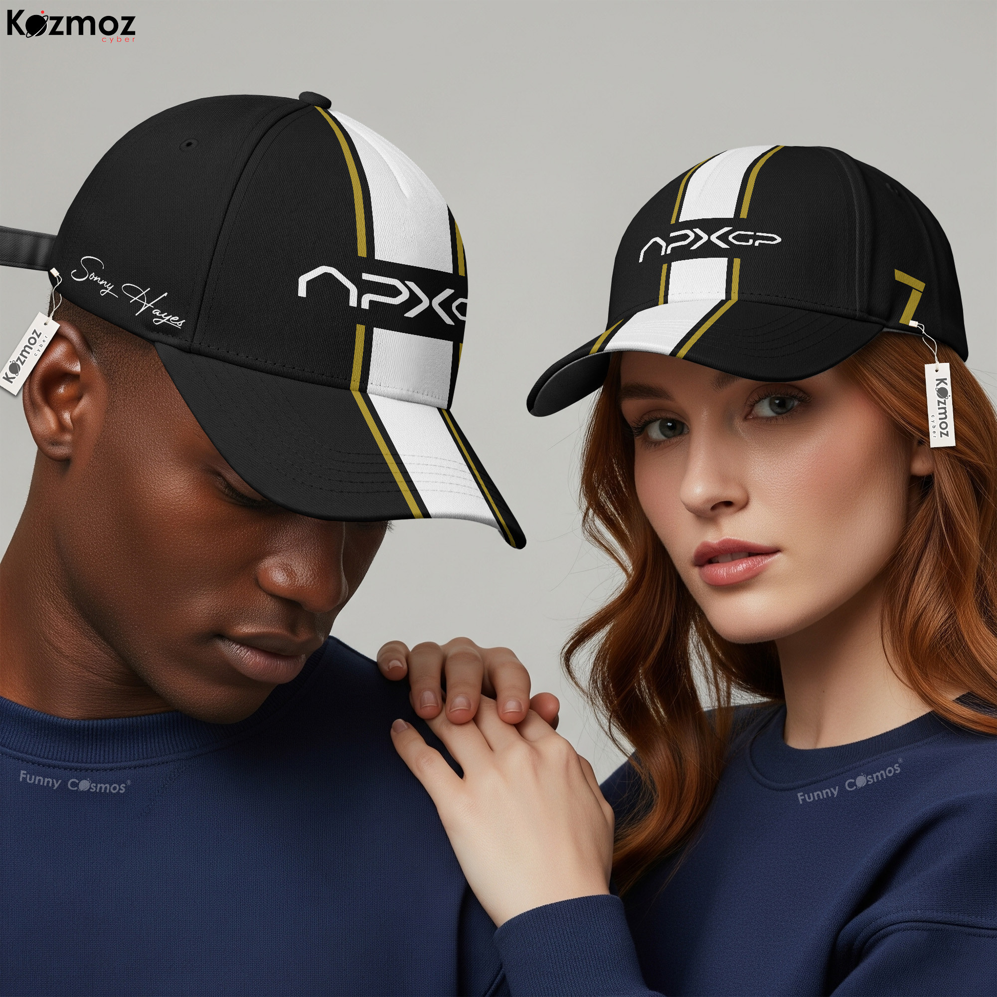 APXGP Caps Movie Racing Hat (Black & Golden Version)