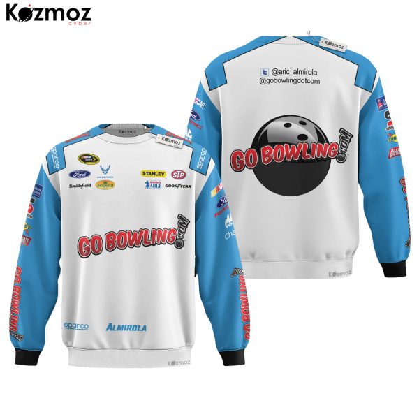 Aric Almirola Racing Costume Go Bowling 2014 Collection - JGR NASCAR Racing Team - 11