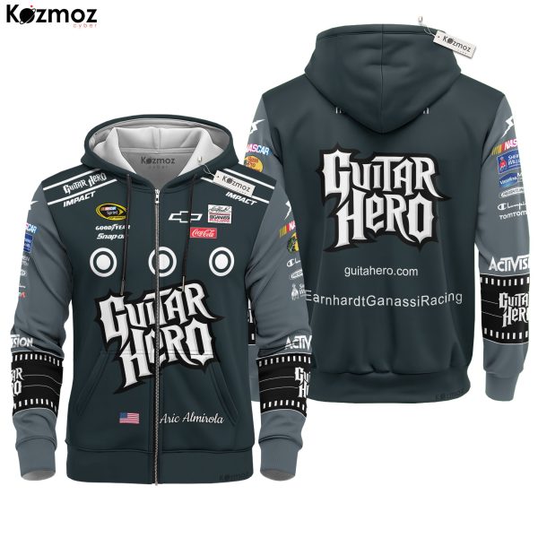 Aric Almirola Racing Suit Guitar Hero 2009 Collection - NASCAR Racing Team - 8