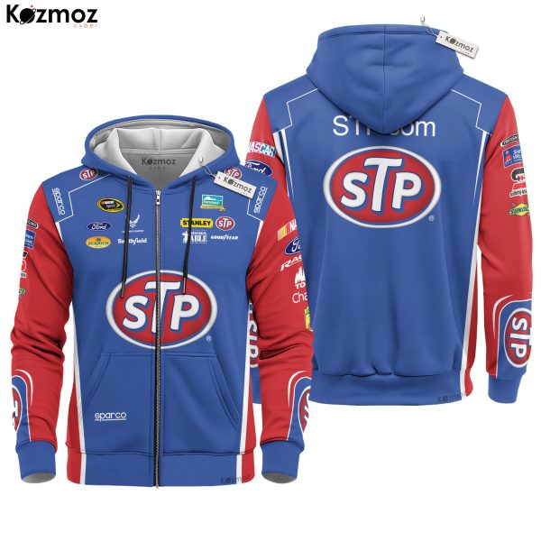 Aric Almirola Racing Suit STP Red Blue 2012 Collection - NASCAR Racing Team - 8