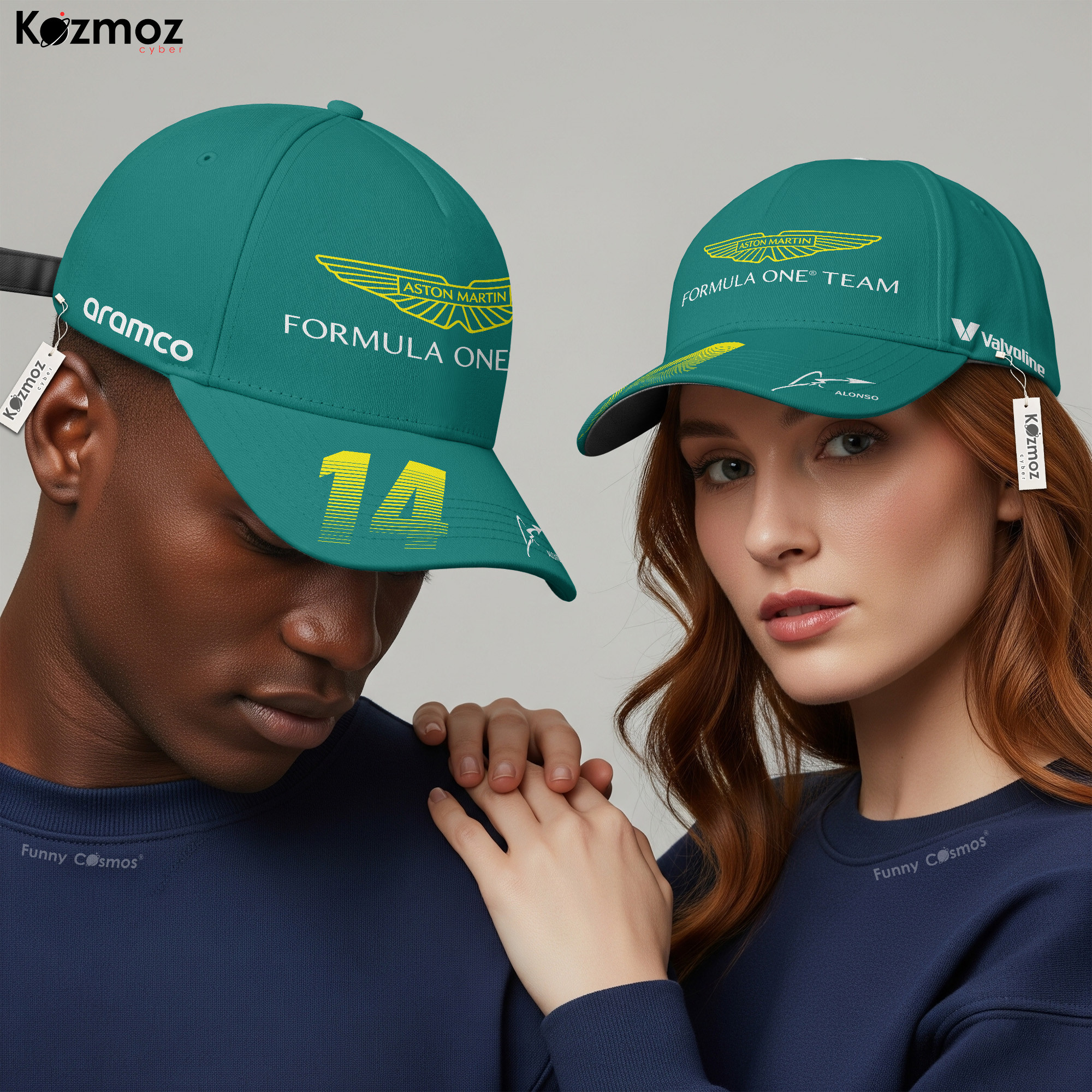 Aston Martin Cap Fernando Alonso 2024 Racing Hat