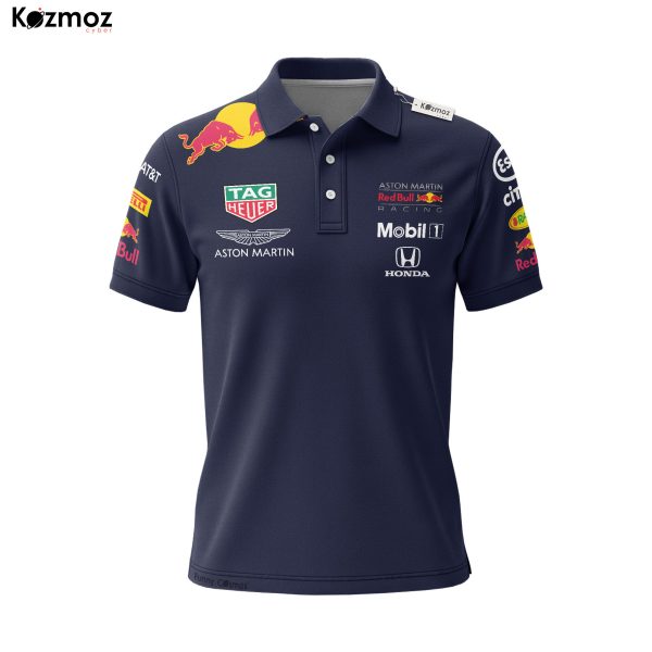 Aston Martin Polo Shirt - Redbull Racing Motorsport Teamwear - 6