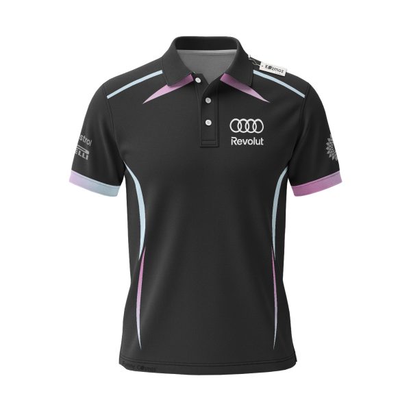 Audi F1 2026 Team Special Miami Collection Racing Custom Polo Shirt - 6