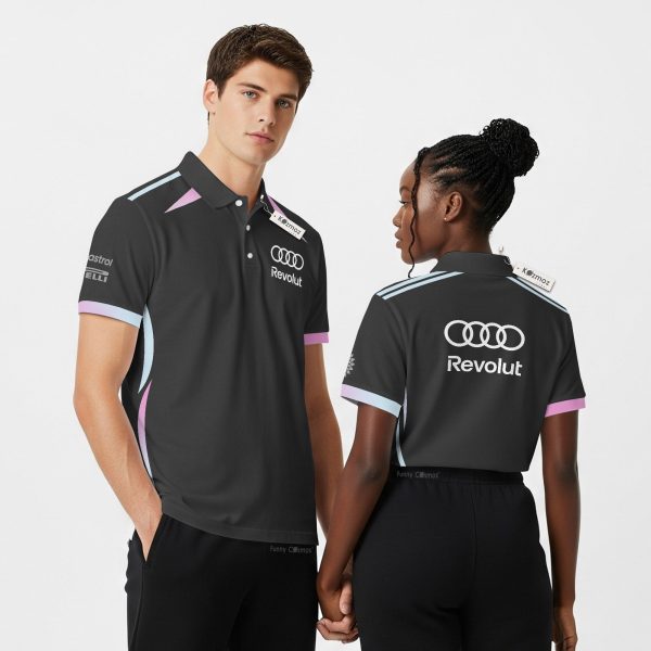 Audi F1 2026 Team Special Miami Collection Racing Custom Polo Shirt - 13