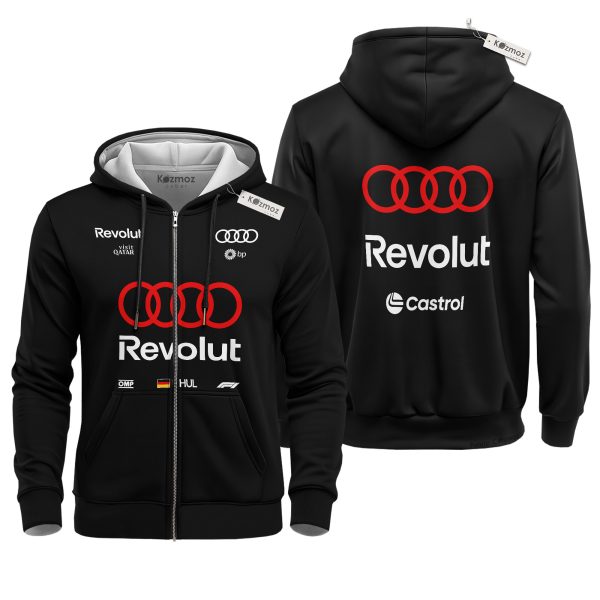 Audi Revolut F1 Team R26 - Black Edition Costume Racing Suit - 10