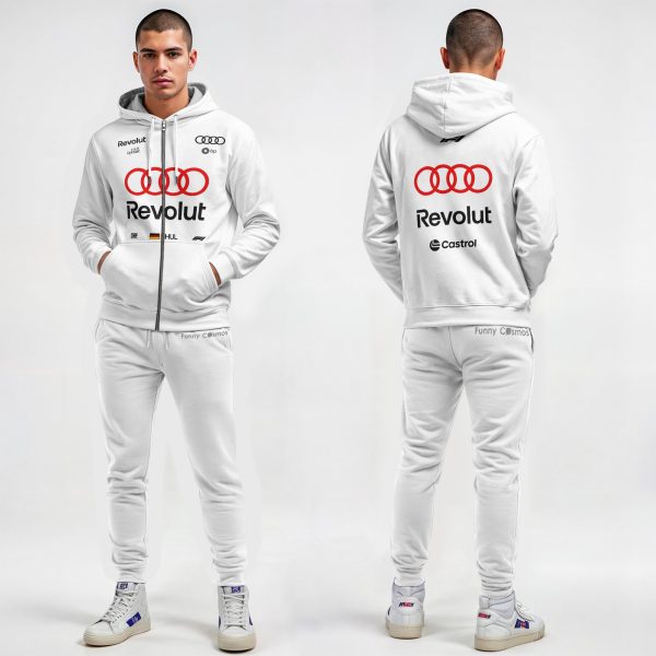 Audi Revolut F1 Team R26 - White Edition Costume Racing Suit - 8