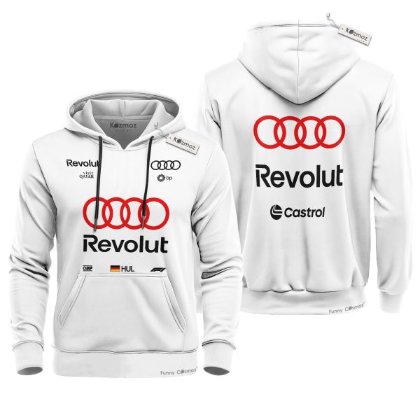 Audi Revolut F1 Team R26 - White Edition Costume Racing Suit - 9