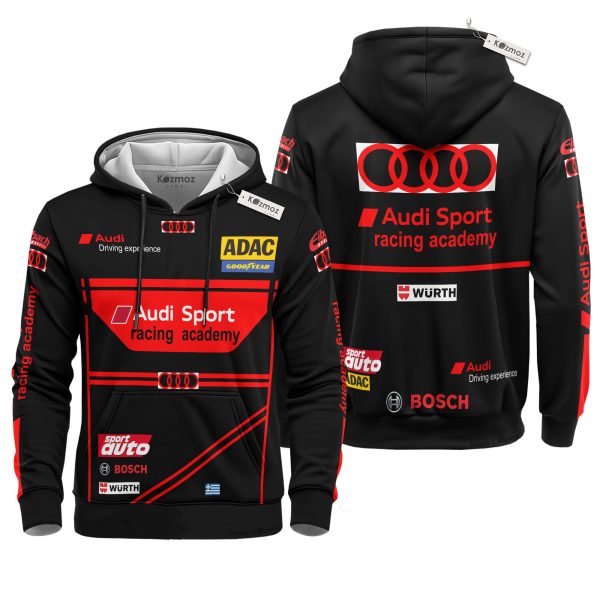 Audi Sport GT Racing Hoodie Audi Sport Racing Academy 2024 Custom Racing Hoodie - 16