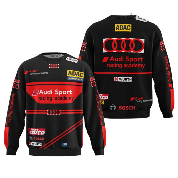 Audi Sport GT Racing Hoodie Audi Sport Racing Academy 2024 Custom Racing Hoodie - 6