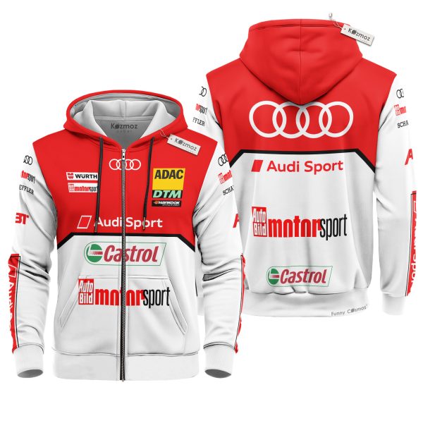 Audi Sport Racing Team Motorsport Costume Racing Suit - 9