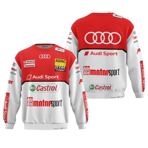 Audi Sport Racing Team Motorsport Costume Racing Suit - 10