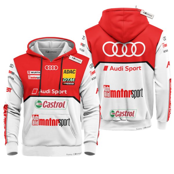 Audi Sport Racing Team Motorsport Costume Racing Suit - 8