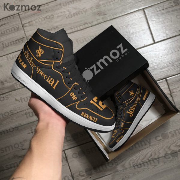 Ayrton Senna F1 High-Top Lotus 98T 1986 Custom Racing Shoes - 7