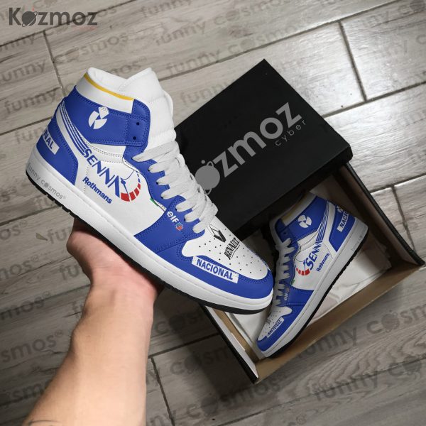 Ayrton Senna JD1 Sneakers Williams Racing 1994 Custom Racing Shoes - 7