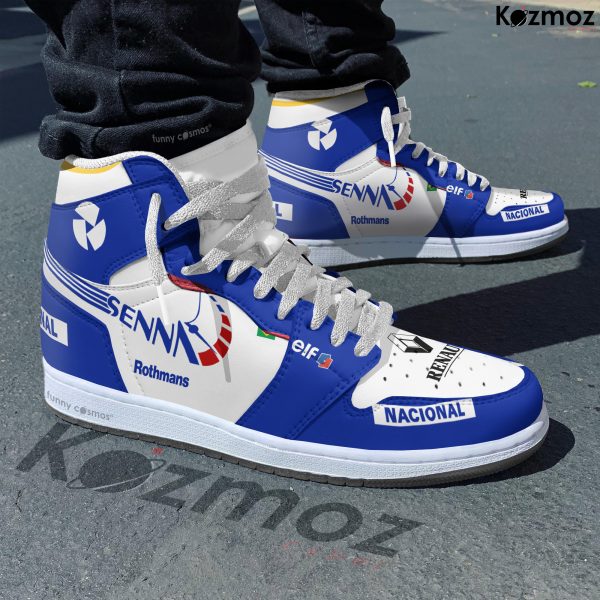 Ayrton Senna JD1 Sneakers Williams Racing 1994 Custom Racing Shoes - 5