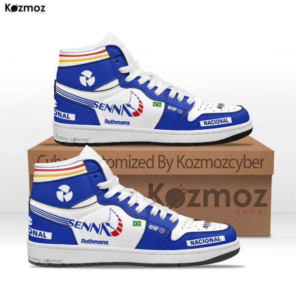 Ayrton Senna JD1 Sneakers Williams Racing 1994 Custom Racing Shoes