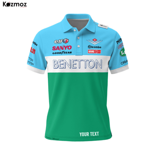Benetton B194 1994 Racing Polo Shirt - Team Polo - 7