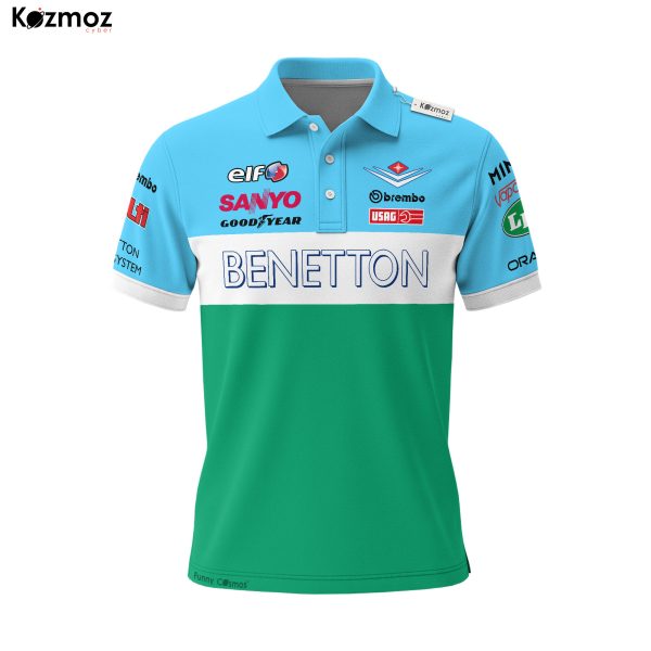 Benetton B194 1994 Racing Polo Shirt - Team Polo - 6