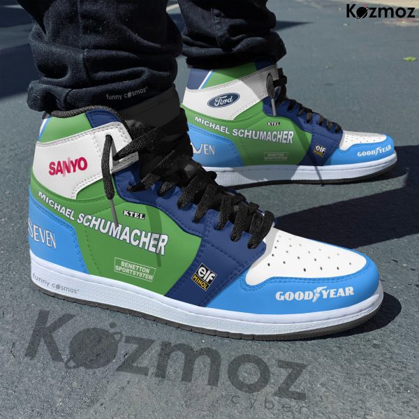 Benetton MSC Custom Shoes B194 Livery 1994 Racing Shoes - 6