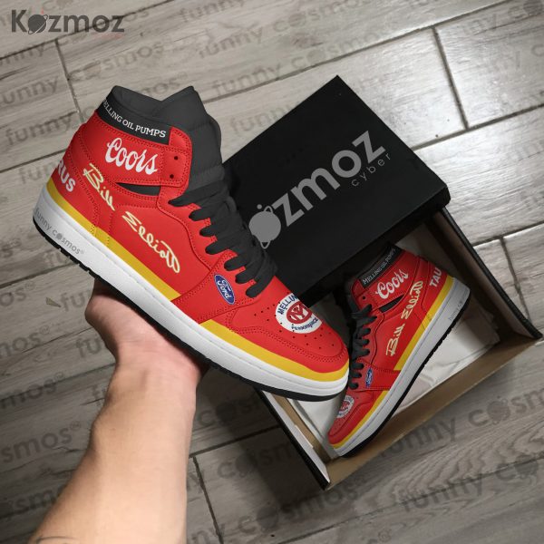 Bill Elliott Custom Shoes #9 Livery 1987 Livery Coors Racing Shoes - 7