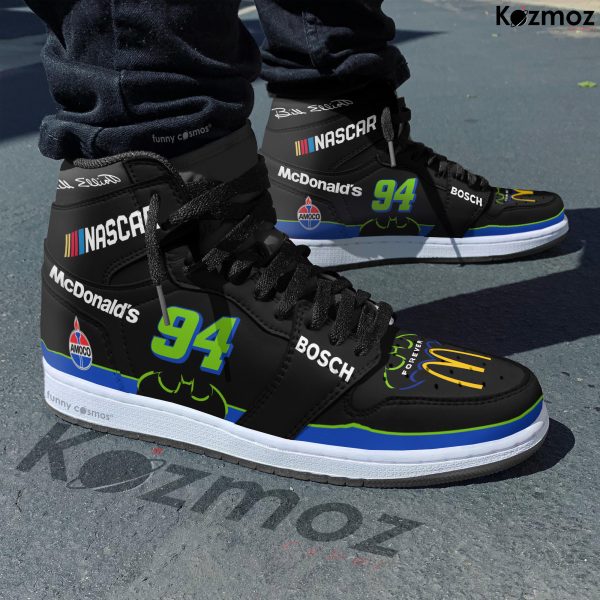 Bill Elliott Custom Shoes McDonald's x Batman Forever Livery 1995 Livery Thunderbat Racing Shoes - 5